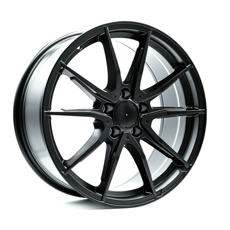 SUPERSPEED 19" × 8.0 Alloy Wheel | 5x112 | Ball Matt Black 19" × 8.0" 5x112 Wheel